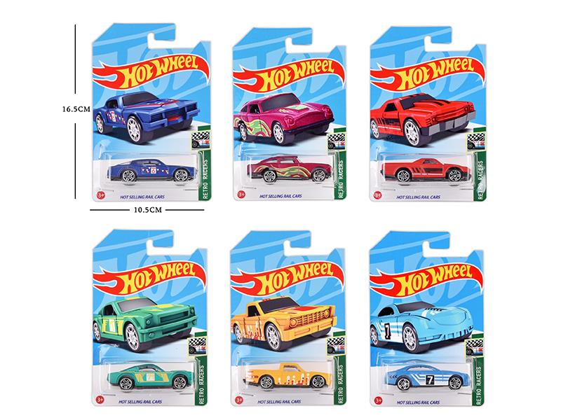 Alloy Simulated Racing Car