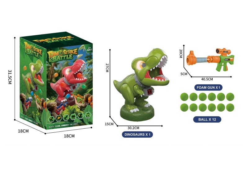 Electric Universal Light, Music, Scoring And Shooting Dinosaurs