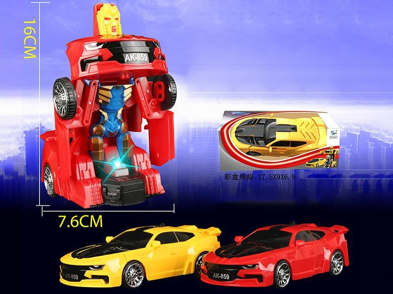 B/O Go And Bump Deformation Car(Bumblebee)