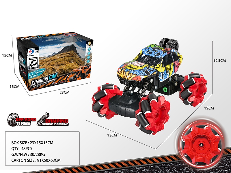 6CH Remote Control Climbing Car