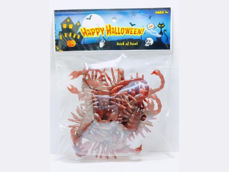 Halloween Scorpion (Large), 12Pcs
