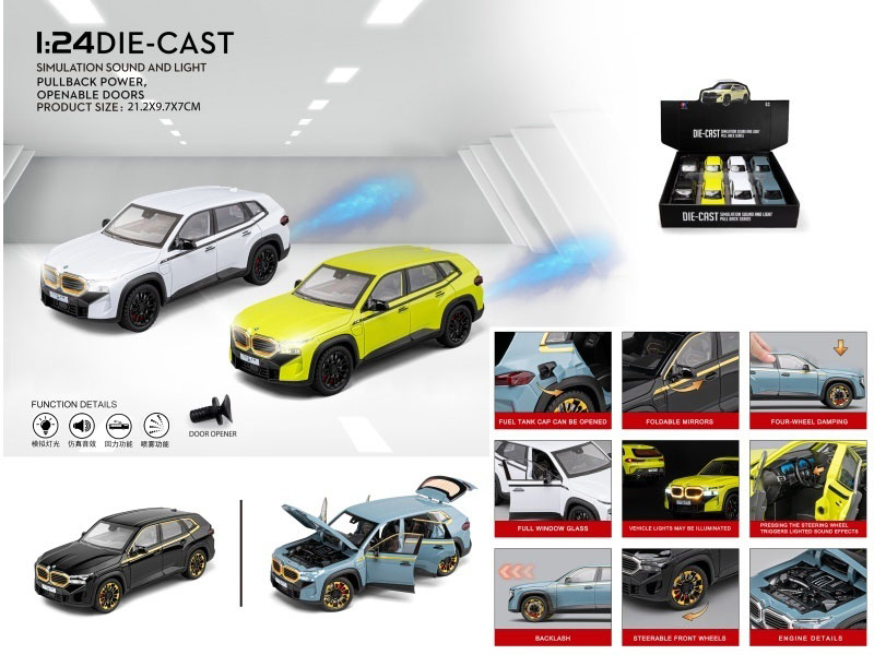 1:24 Bmw Xm Spray (With A Spray Bottle And 3 Aa Batteries)