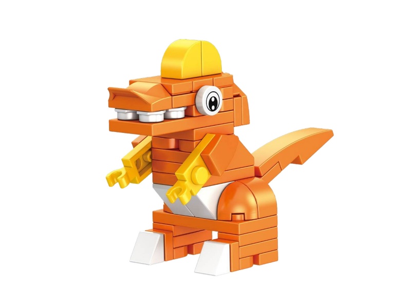 Hadrosaurus 57 Pieces Educational Building Blocks