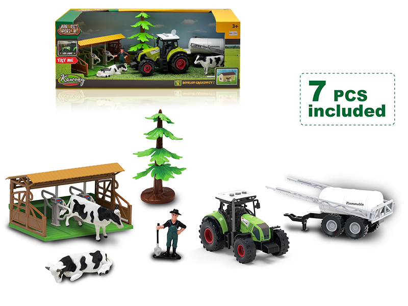 Farm Animal Scene Set 7pcs