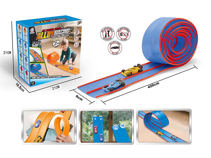 4.5M Flexible Race Track Alloy Car