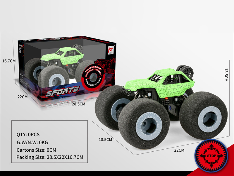 27Mhz 4-Channel Remote Control Car(Sponge Wheel)(Not Included Batteries)