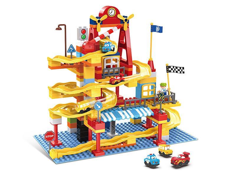 Racing Car Track Building Blocks 156pcs