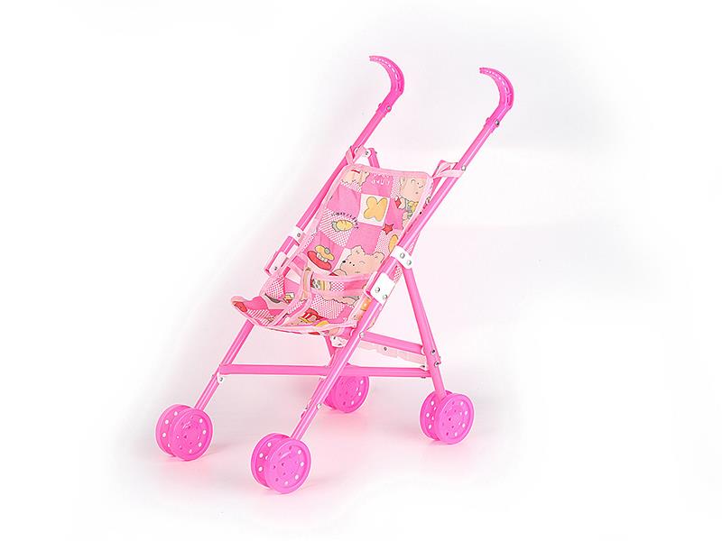 Plastic Baby Stroller Toy