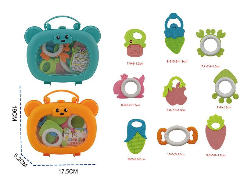 Bear Storage Box 8PCS  Teether