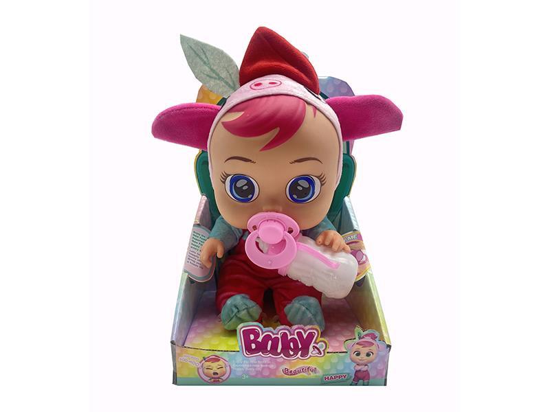 14 Inch Vinyl Doll With Music