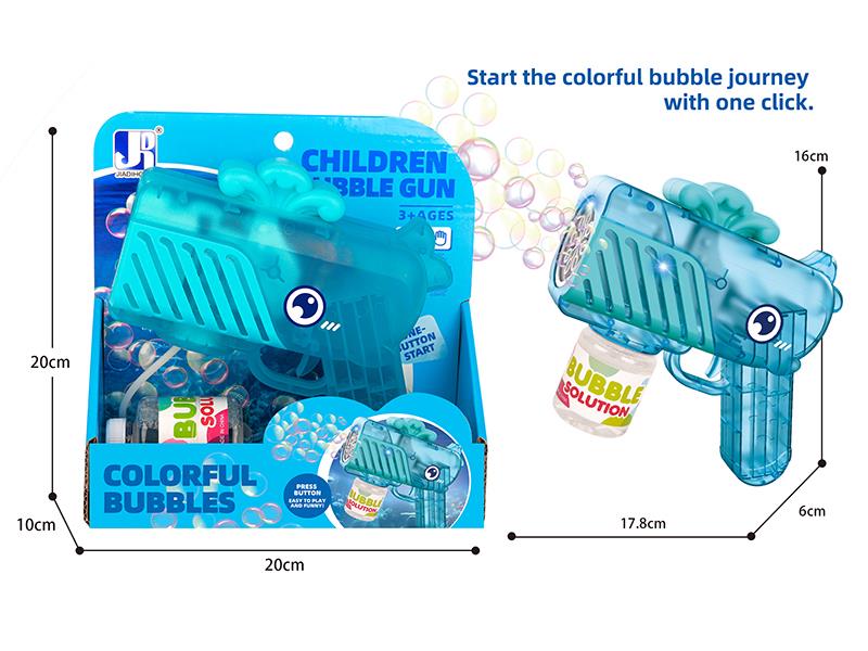 Transparent Multi Hole Whale Bubble Machine