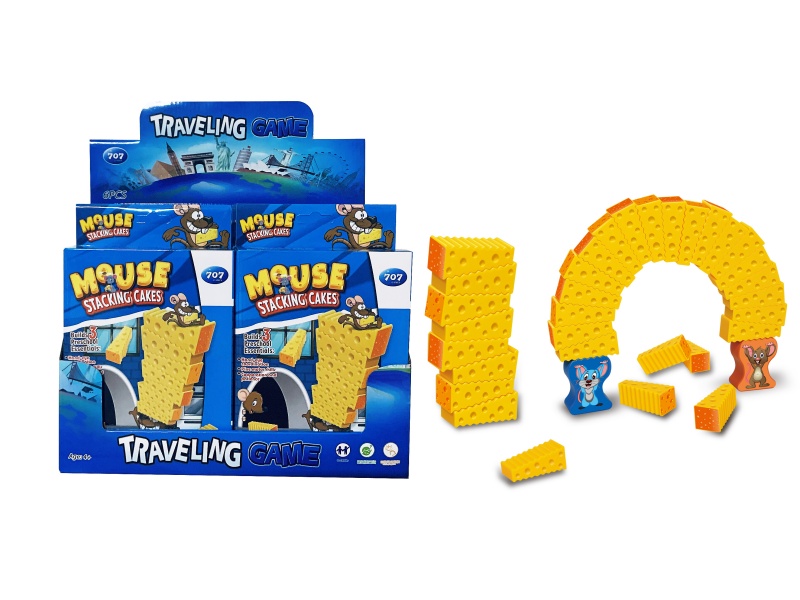 Mouse Stacking Cakes Game 6pcs