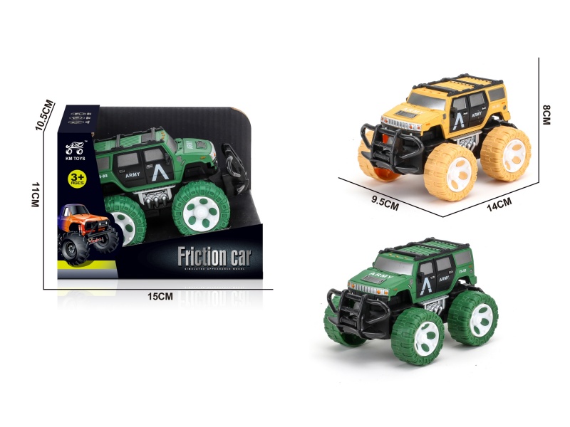 Inertial Hummer Military Vehicle Off-Road Vehicle 1:43