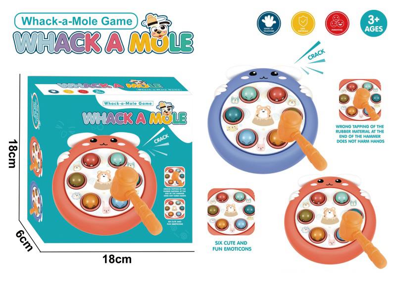 Fun Ground Beating Rabbit Fun Pounding Game (Non-Electric Function)