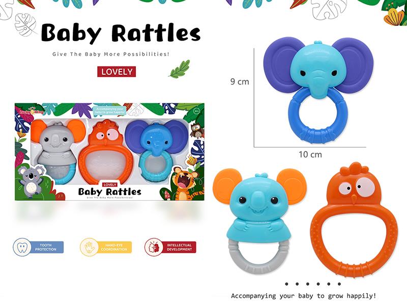 Baby Rattles 3pcs