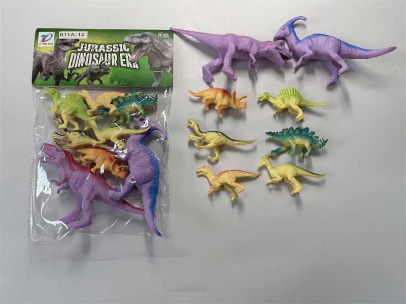 Pvc Dinosaur Set 8Pcs