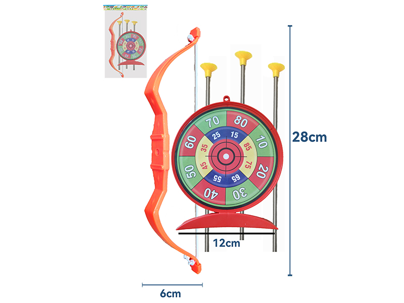 Bow And Arrow + Target Set