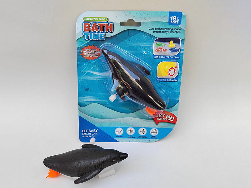 Wind Up Swimming Penguin Toy