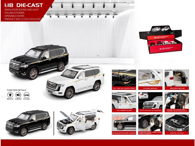 1:18 Official Authorized Land Cruiser Lc300