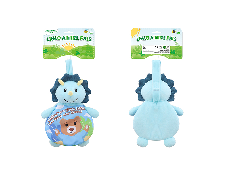 Plush Dinosaur Baby Cloth Book