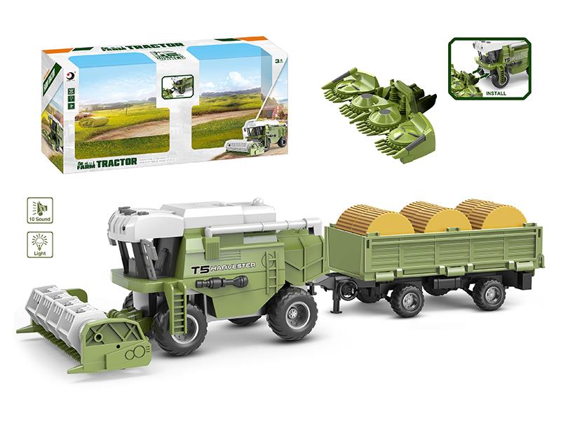 Friction Farm Harvester Trailer