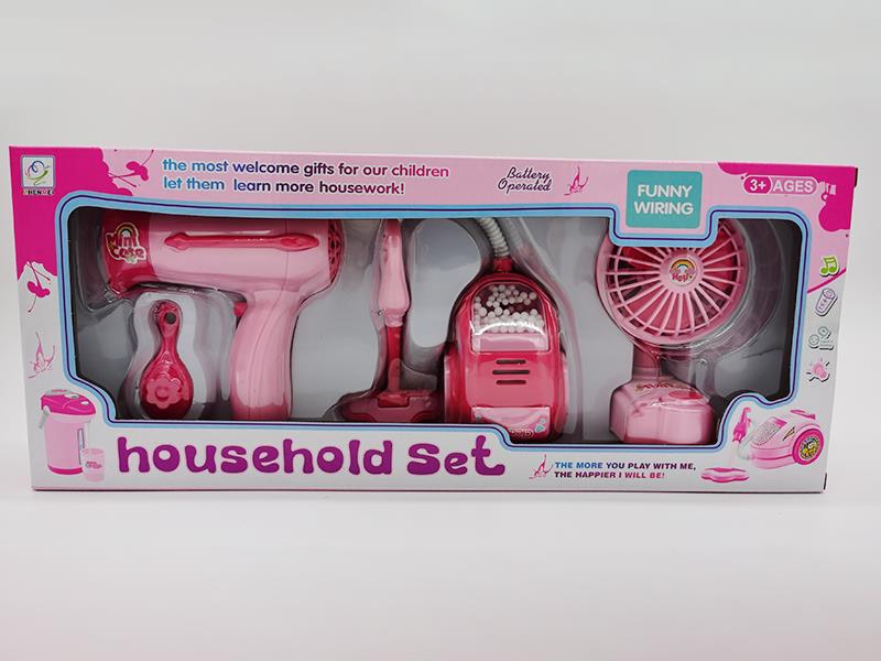 Hair Dryer + Vacuum Cleaner + Electric Fan