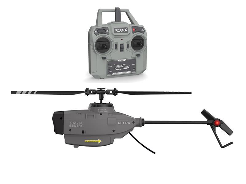 Remote Control Reconnaissance Helicopter Single-Blade Without Ailerons(AI Intelligent Version)