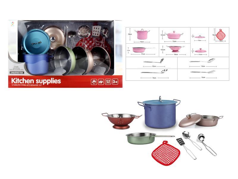 Stainless Steel Tableware Toys