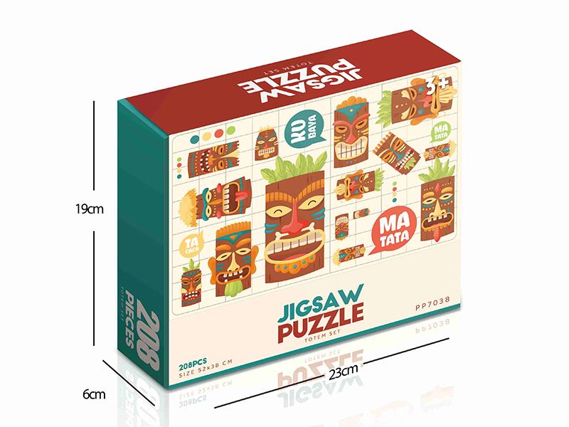 208pcs Jigsaw Puzzle - Totem Set
