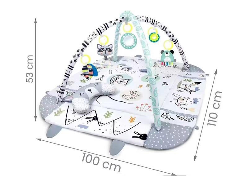 4-In-1 Bed Surround Game Mat (20 Ocean Balls)