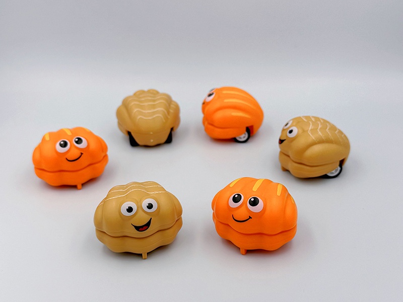 Cartoon Pearl Mussel Pull Back Car