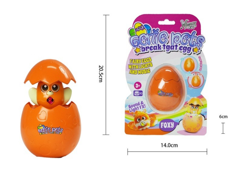 Genie Pets Egg With Music - Foxy