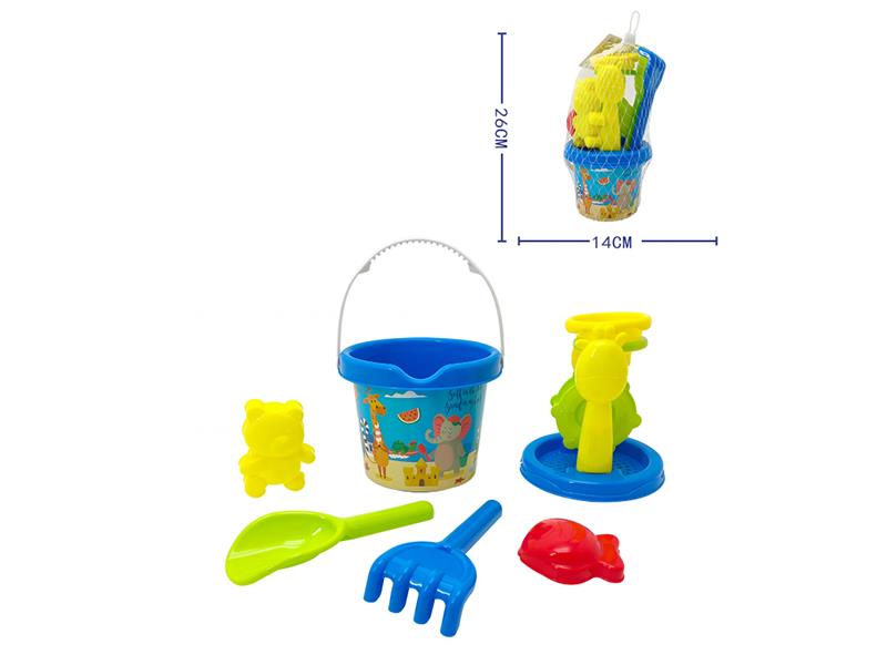 Beach Bucket Set 7pcs