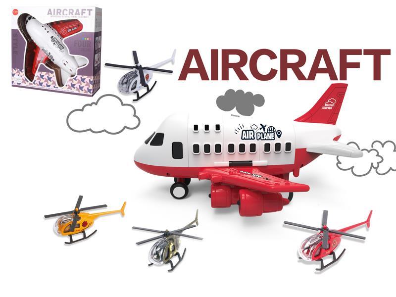 Friction Diy Multi-Function Parking Lot Aircraft