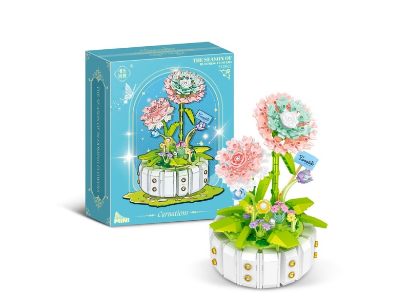 Carnation Building Blocks 510pcs