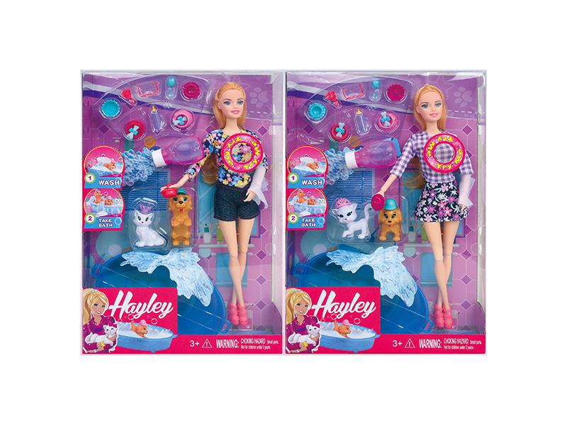 11.5" Solid Fashion Doll With Lights And Music