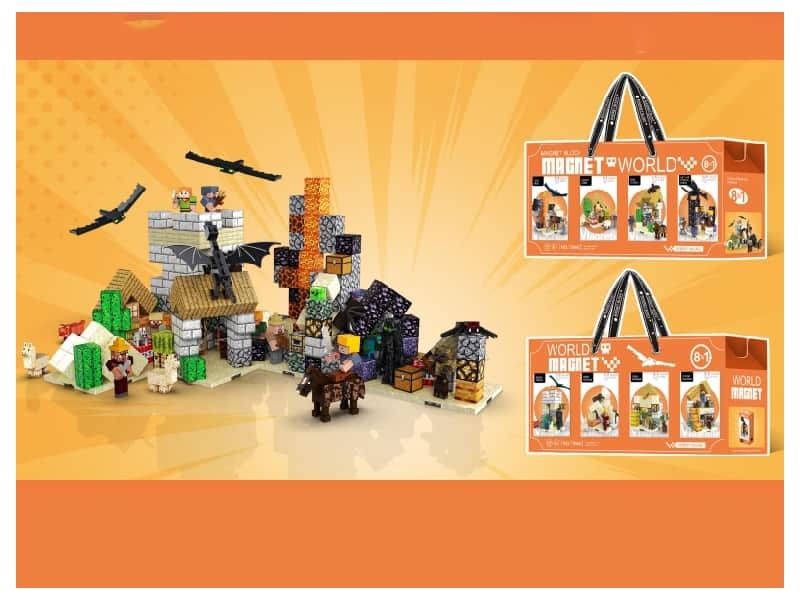 Magnetic Building Blocks-Desert world