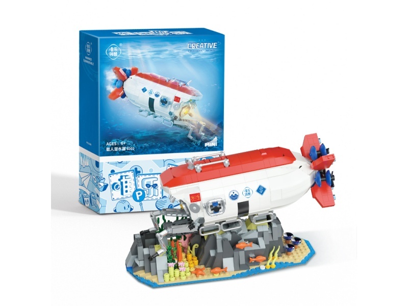 Manned Submersible Building Blocks 1566PCS