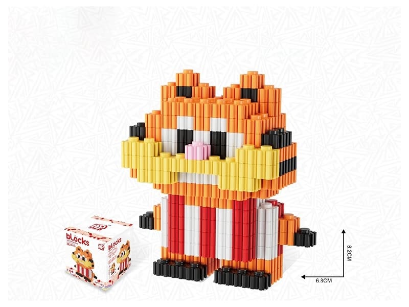 Coffee Cat Building Block 382Pcs