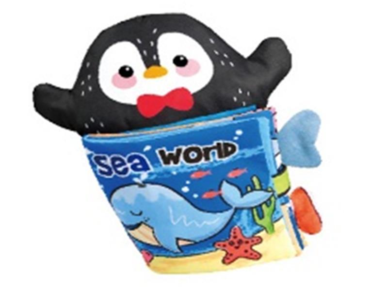 Penguin Sea Hand Puppet Cloth Book