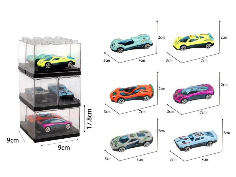 1:64 Alloy Sliding Car
