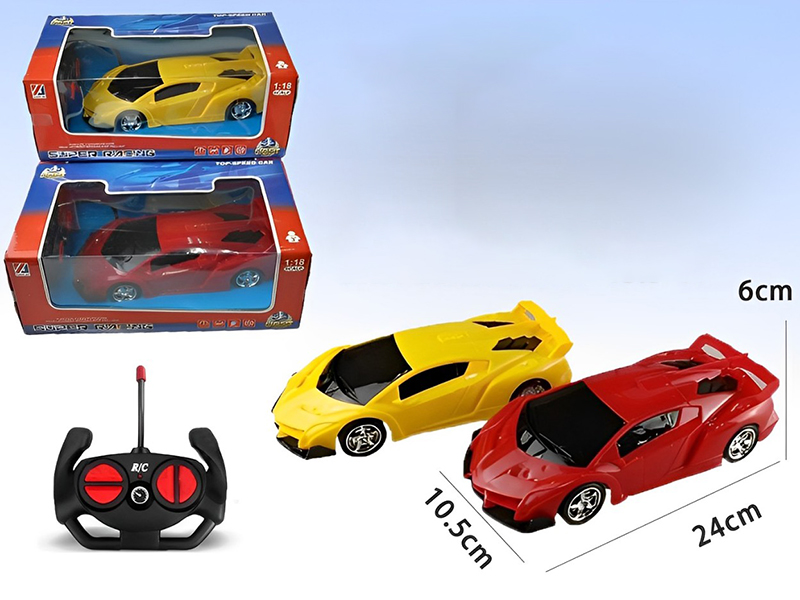 1:18 4-Channel Remote Control Lamborghini Car