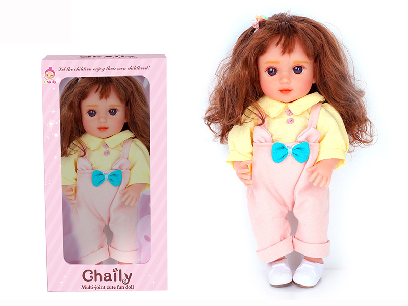 36CM Soft Glue Reborn Baby Doll(Machine Hair Transplant)With Shoes