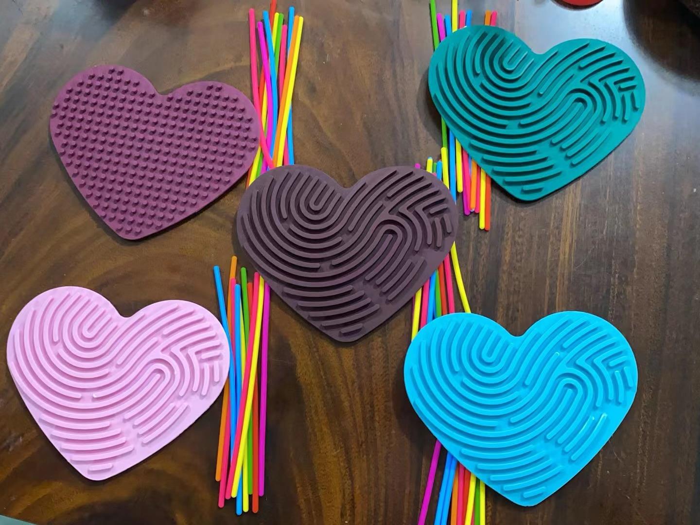 Heart-Shaped Twisting Stress Relief Board