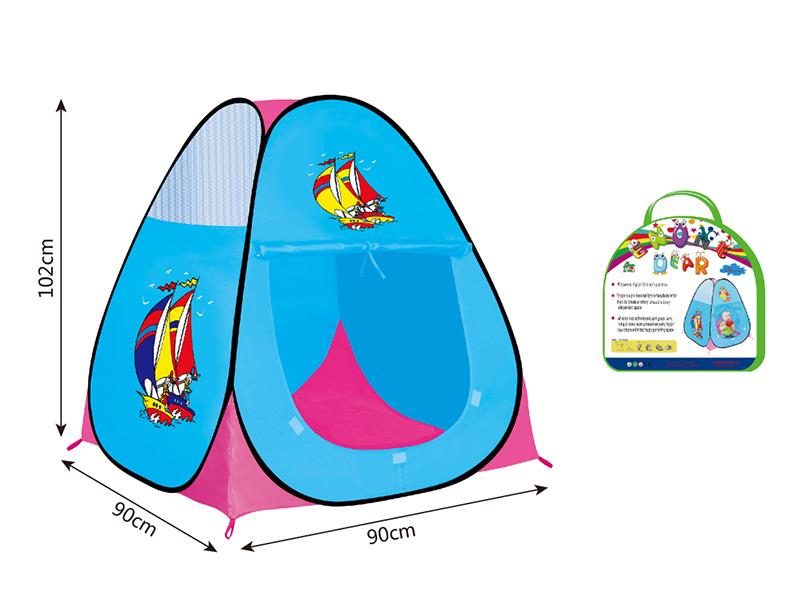 Sailboat Pattern Children's Tent