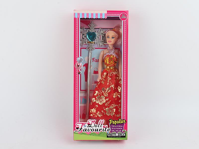 11 Inch Hollow Ponytail Doll Fairy Stick
