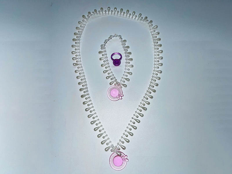 Jewelry Set Necklace + Bracelet + Ring