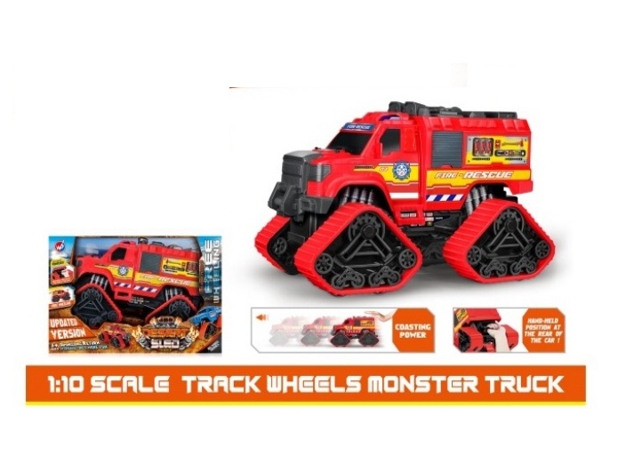 1:10 Fire Wheel Fire Inertia Vehicle