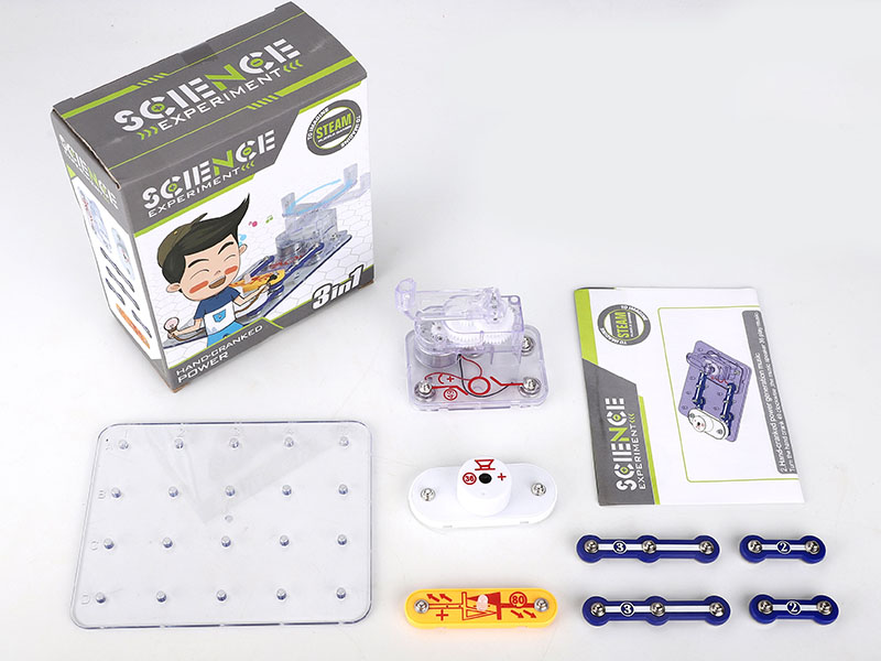 Hand-Cranked Power Building Block