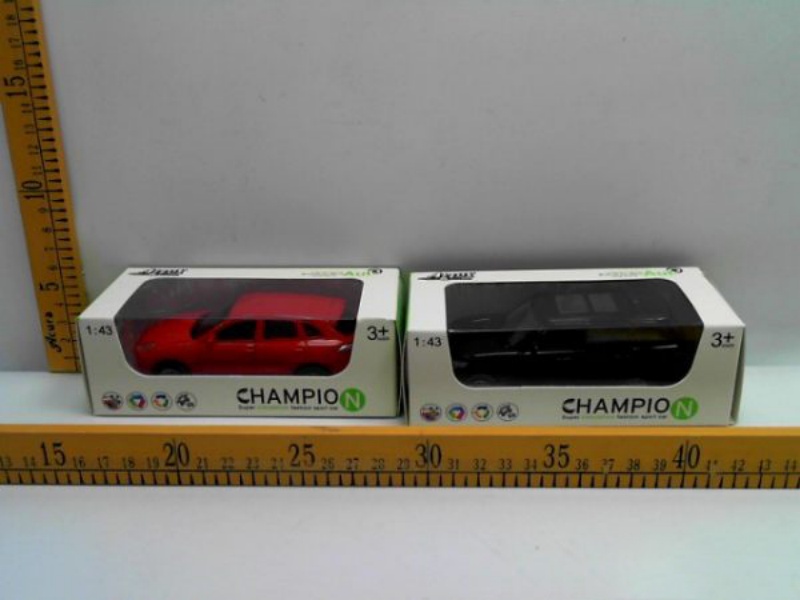 1:43 Alloy Pulleback Simulation Car Land Rover Cayenne (Mixed)